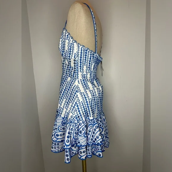 Marianne Short Embroidered Dress by Charo Ruiz Ibiza - Picture 2 of 10